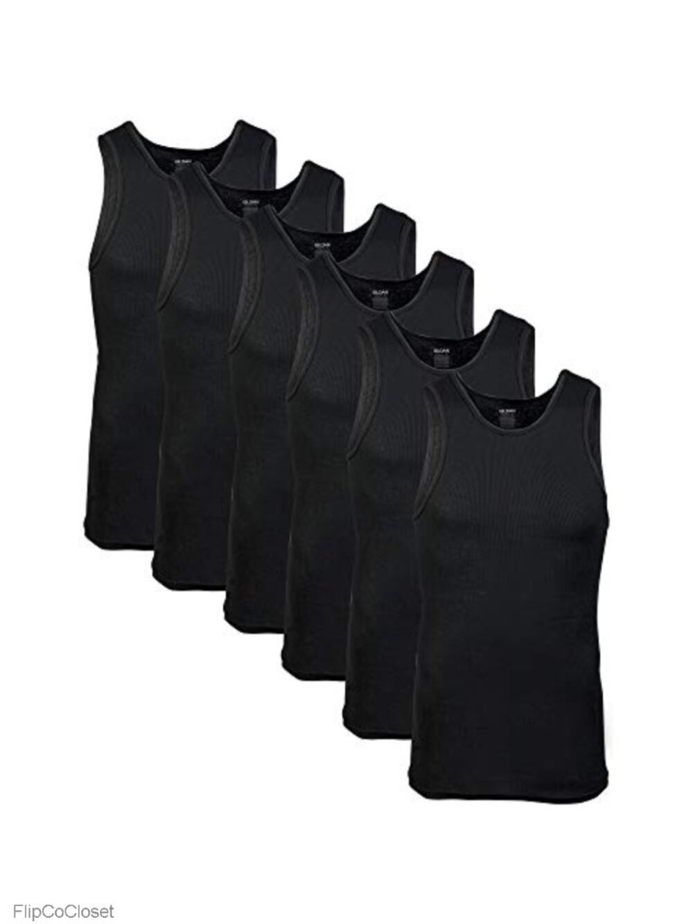Gildan Men's Cotton Tank Tops A-Shirts Multipack Breathable Moisture Wicking